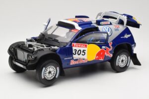Volkswagen Race Touareg #305 Volkswagen Motorsport M. Miller / R. Pitchford Dakar Rally 2009 Norev 1:18 188466 Kovina – slika 2 od 7