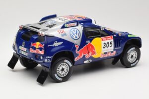 Volkswagen Race Touareg #305 Volkswagen Motorsport M. Miller / R. Pitchford Dakar Rally 2009 Norev 1:18 188466 Kovina – slika 3 od 7
