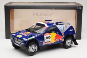 Volkswagen Race Touareg #305 Volkswagen Motorsport M. Miller / R. Pitchford Dakar Rally 2009 Norev 1:18 188466 Kovina – slika 7 od 7