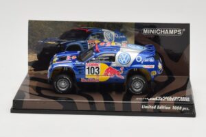 Volkswagen Race Touareg #103 B. Saby / R. Perin Winner Rally Por Las Pampas 2005 Minichamps 1:43 436055303 Kovina