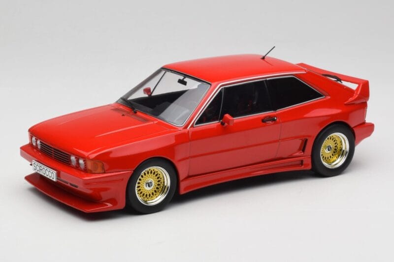 Volkswagen Rieger Scirocco Mk1 GTO Rdeč MCG 1:18 MCG18446 Kovina