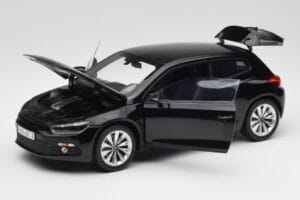 Volkswagen Scirocco Mk3 Črn Norev 1:18 188471 Kovina – slika 2 od 8