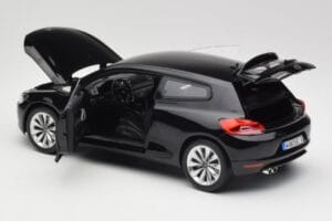 Volkswagen Scirocco Mk3 Črn Norev 1:18 188471 Kovina – slika 5 od 8