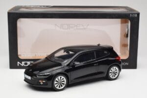 Volkswagen Scirocco Mk3 Črn Norev 1:18 188471 Kovina – slika 8 od 8