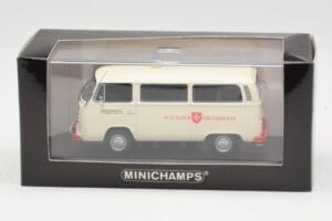 Volkswagen T2 Ambulance Malteser Hilfsdienst Minichamps 1:43 400053092 Kovina – slika 4 od 4