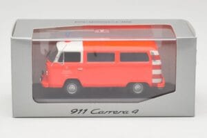 Volkswagen T2 Bus Gasilci Frankfurt Rdeče Odbijače Minichamps 1:43 400053091-V1 Kovina – slika 4 od 4