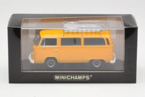 Volkswagen T2 Bus Rumena Minichamps 1:43 400053002 Kovina – slika 4 od 4
