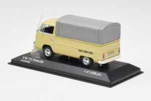 Volkswagen T2 Flatbed Bež Minichamps 1:43 400053204 Kovina – slika 3 od 4