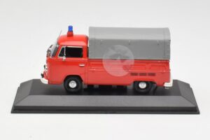 Volkswagen T2 Flatbed Gasilci Dortmund Minichamps 1:43 400053290 Kovina