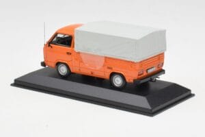 Volkswagen T3 Flatbed Oranžna Minichamps 1:43 400055200 Kovina – slika 3 od 4