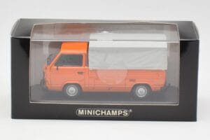 Volkswagen T3 Flatbed Oranžna Minichamps 1:43 400055200 Kovina – slika 4 od 4