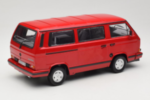 Volkswagen T3 Redstar Rdeč Norev 1:18 188542 Kovina – slika 2 od 6