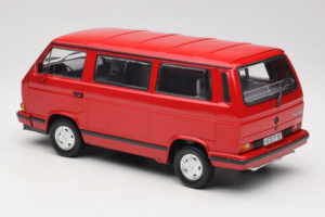 Volkswagen T3 Redstar Rdeč Norev 1:18 188542 Kovina – slika 5 od 6