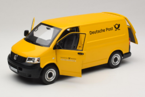Volkswagen T5 Transporter Deutsche Post Norev 1:18 188617 Kovina – slika 8 od 9