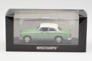 Volvo 121 Amazon Svetlo Zelena & Bela Minichamps 1:43 430171005 Kovina – slika 4 od 4