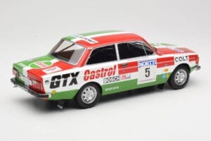 Volvo 142 #5 H. Mikkola / E. Rautanen Rally 1000 Lakes 1973 MCG 1:18 MCG18529R Kovina – slika 2 od 6