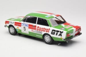 Volvo 142 #5 H. Mikkola / E. Rautanen Rally 1000 Lakes 1973 MCG 1:18 MCG18529R Kovina – slika 5 od 6