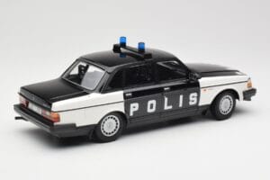 Volvo 240 GL Polis Sweden Črn Minichamps 1:18 155171497 Kovina – slika 2 od 6