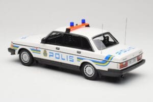 Volvo 240 GL Polis Sweden Minichamps 1:18 155171490 Kovina – slika 5 od 6