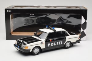 Volvo 240 GL Politi Norway Črn Minichamps 1:18 155171496 Kovina – slika 6 od 6