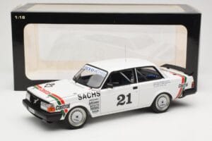 Volvo 240 Turbo #21 P. Stureson DTM Winner Wunstorf 1985 AUTOart 1:18 88592 Kovina – slika 8 od 8