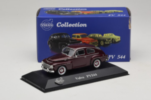Volvo PV544 Temno Rdeča Atlas 1:43 8506014 Kovina – slika 4 od 4