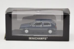 Volkswagen Golf Mk2 Modra Razstavni Vzorec Minichamps 1:43 GOLFHANDMUSTER Kovina – slika 4 od 4