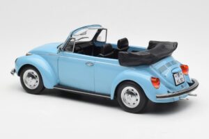 Volkswagen Beetle 1303 Kabriolet Svetlo Moder Norev 1:18 188531 Kovina – slika 5 od 6