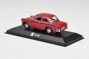 Volkswagen 1500 Ruby Rdeč Minichamps 1:43 VW001 Kovina – slika 3 od 4