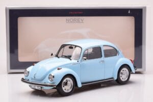 Volkswagen Beetle 1303 Svetlo Moder Norev 1:18 188532 Kovina – slika 6 od 6