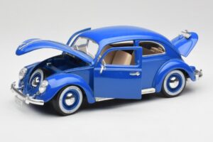 Volkswagen Beetle Modra Bburago 1:18 23124646 Kovina – slika 2 od 8