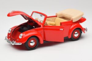Volkswagen Kabriolet Ruby Rdeč Maisto 1:18 32826 Kovina – slika 2 od 8