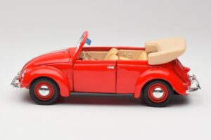 Volkswagen Kabriolet Ruby Rdeč Maisto 1:18 32826 Kovina – slika 4 od 8