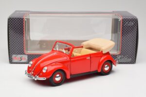 Volkswagen Kabriolet Ruby Rdeč Maisto 1:18 32826 Kovina – slika 8 od 8