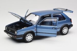 Volkswagen Golf Mk2 10 Million Star Modra Metalik Norev 1:18 188562 Kovina – slika 2 od 8