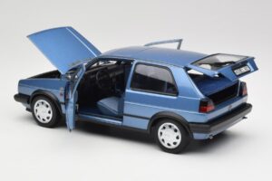 Volkswagen Golf Mk2 10 Million Star Modra Metalik Norev 1:18 188562 Kovina – slika 5 od 8