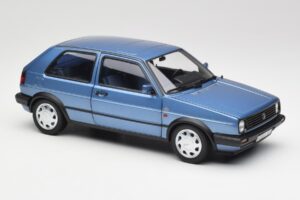 Volkswagen Golf Mk2 10 Million Star Modra Metalik Norev 1:18 188562 Kovina – slika 6 od 8