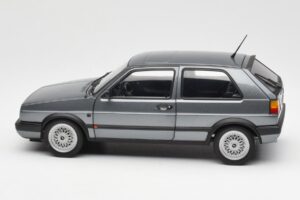 Volkswagen Golf Mk2 GTI Siv Metalik Norev 1:18 188442 Kovina – slika 4 od 8