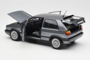 Volkswagen Golf Mk2 GTI Siv Metalik Norev 1:18 188442 Kovina – slika 5 od 8
