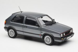 Volkswagen Golf Mk2 GTI Siv Metalik Norev 1:18 188442 Kovina – slika 6 od 8