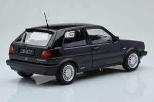 Volkswagen Golf GTI Mk2 Match Črn Norev 1:18 188559 Kovina – slika 3 od 8