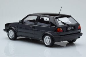 Volkswagen Golf GTI Mk2 Match Črn Norev 1:18 188559 Kovina – slika 7 od 8