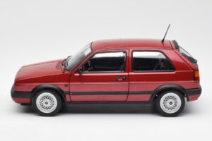 Volkswagen Golf Mk2 GTI Rdeč Metalik Norev 1:18 188555 Kovina – slika 4 od 8