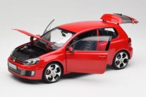 Volkswagen Golf Mk6 GTI Tornado Rdeč Norev 1:18 5K3099302Y3D Kovina – slika 2 od 8
