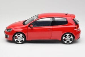 Volkswagen Golf Mk6 GTI Tornado Rdeč Norev 1:18 5K3099302Y3D Kovina – slika 4 od 8