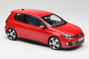 Volkswagen Golf Mk6 GTI Tornado Rdeč Norev 1:18 5K3099302Y3D Kovina – slika 6 od 8
