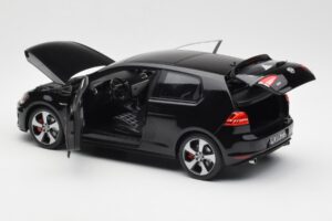Volkswagen Golf Mk7 GTI Črn Norev 1:18 188550 Kovina – slika 5 od 8