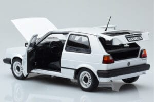 Volkswagen Golf CL Mk2 Bel Omejena Izdaja Norev 1:18 188561 Kovina – slika 5 od 8