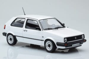 Volkswagen Golf CL Mk2 Bel Omejena Izdaja Norev 1:18 188561 Kovina – slika 6 od 8