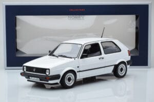Volkswagen Golf CL Mk2 Bel Omejena Izdaja Norev 1:18 188561 Kovina – slika 8 od 8